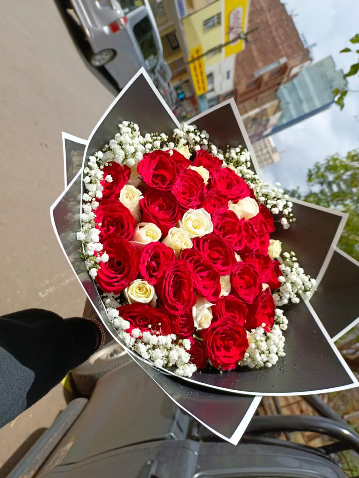 Customised flowers with words. Flower Delivery in Nairobi Flower