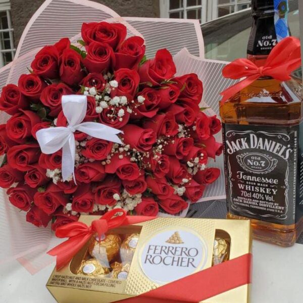 JD, Flowers and Chocolate