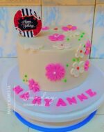 Floral Birthday Cake