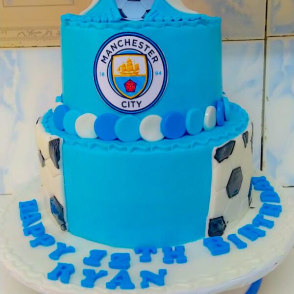 Manchester City Cake