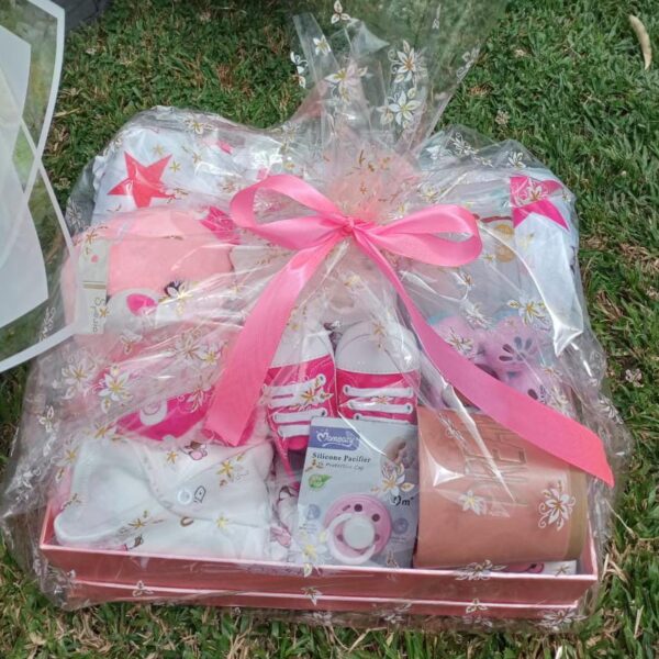 Baby girl gift hamper